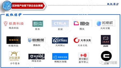 中国区块链产业全景图 数据处理与存储支持服务